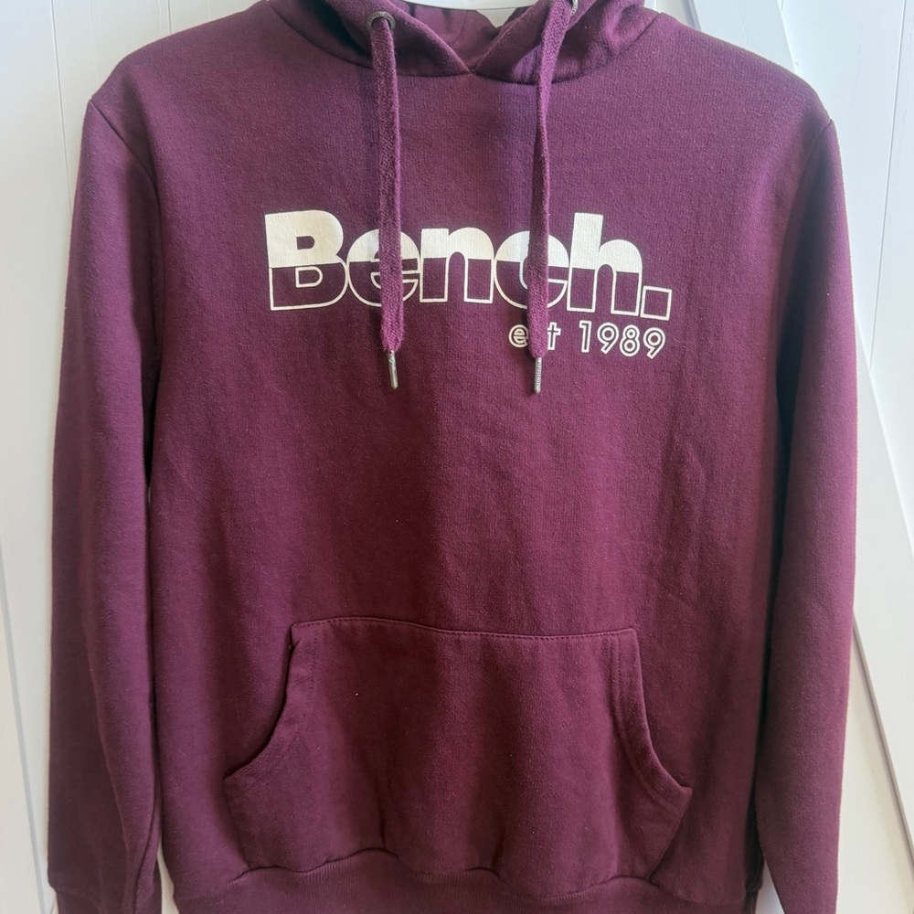 Bench Burgundy Hoodie for Men